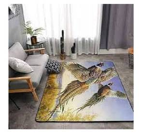 Alfombra de Poliéster Lavable con Estampado de Aves Silvestres para Dormitorio, Sala de Estar y Decoración del Hogar, Alfombra de Faisán Silvestre - Product Image 2
