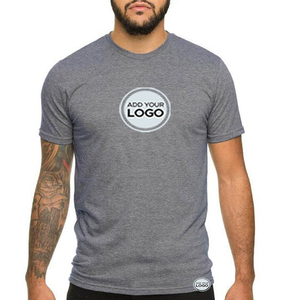 Factory Price Blank Unisex Tri Blend T-<b>Shirt</b> Soft Lightweight 50/25/25 Blend Plain Apparel For Screen <b>Printers</b> - Product Image 1