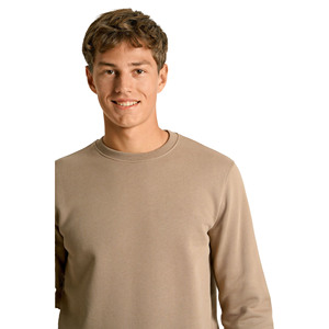 Ensemble décontracté de haute qualité pour homme en molleton 100 % coton respirant, composé d'un short et d'un sweat-shirt à manches longues - Product Image 3