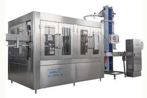 Máquina Eléctrica Automática para Llenado de Botellas de Agua Mineral de Plástico |   Máquina 3 en 1 para Enjuague, Llenado y Tapado de Botellas de Alta Productividad - Product Image 2