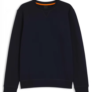 Sweat à capuche imprimé pour homme, en maille épaisse 220 g/m² polyester/coton, sans cordon, couleur unie, coupe oversize, OEM - Product Image 1