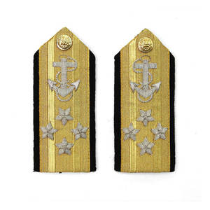 Más Vendidos: Epaulettes de Uniforme Real al por Mayor, Distintivos de Grado para Miembros del Estado Mayor, para Uniformes Personalizados - Product Image 4