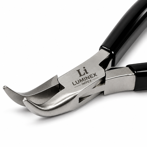 LUMINEX IMPEX LUB=113 <b>Long</b> <b>Nose</b> Stainless Steel Lightweight Smooth Work Jewelry Making Polishing Pliers for Bracelet Making DIY - Product Image 5