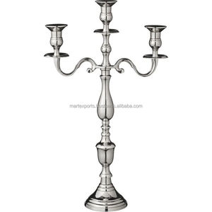 Candelabro Rústico de Metal Hecho a Mano, Portavelas Decorativo para el Hogar, Navidad, Mesa de Comedor, Sala de Estar y Reuniones Acogedoras - Product Image 3