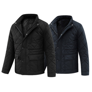 Mens Puffer Jacket Winter Warm Lightweight Puffy Coats Waterproof Long Sleeve Zip Up wholesale price - Product Image 1