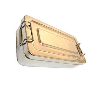 Surgical Hospital Hollow Ware Utensils Reusable Instruments Tray LID Neurosurgery Instruments Lock ISO Manual by <b>Blush</b> surgical - Product Image 3