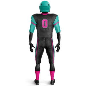 Conjunto Deportivo de Fútbol Americano de Alta Calidad 100%, Uniforme Holgado Personalizado, Tallas Grandes, Conjuntos de Uniforme de Spandex/Poliéster - Product Image 3