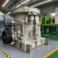 Concasseur à cône hydraulique multicylindre HP300, haute productivité pour l'exploitation minière, la construction de carrières, le concassage de pierres