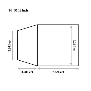 CAMPTOWN ACE DOME SP <b>TENT</b> DOME <b>TENT</b> FAMILY <b>TENT</b> BACKPACKING <b>TENT</b> <b>TENT</b> FOR LEISURE OUTDOOR FESTIVAL ALU <b>TENT</b> NORMAL <b>TENT</b> - Product Image 6