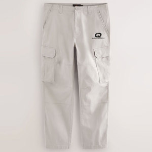 Low Price New High Quality <b>Plain</b> Men Straight Cargo Pant Custom Waist Breathable Lightweight Cotton Fabric for Casual Street - Product Image 1