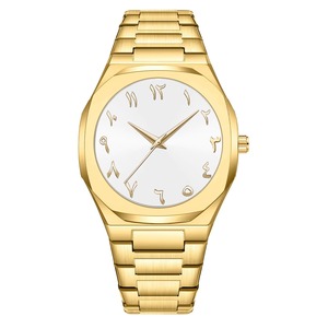 Montre de luxe de haute qualité à étiquette privée, cadran personnalisé avec logo, mouvement Miyota, étanche 5ATM, montre à quartz en acier inoxydable pour hommes - Product Image 2
