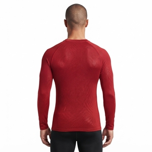 Camiseta Deportiva de Manga Larga para Hombre, Compresión, Ropa Deportiva, Gimnasio, Entrenamiento, Top Personalizado - Product Image 4