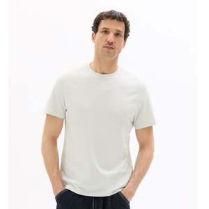 Men's Cotton Blend T-Shirt 180GSM Heavyweight Regular Fit Short Sleeve Blank Printed Heat-<b>Transfer</b> Eco-Friendly Custom T-Shirt - Product Image 2
