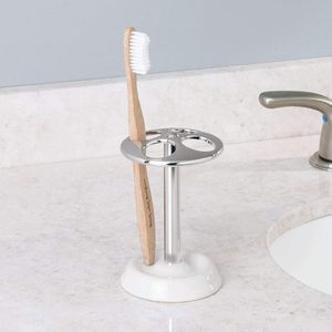 <b>Toothbrush</b> <b>Holder</b> Stand for Bathroom Multi-Compartment Storage Organizer - Product Image 4