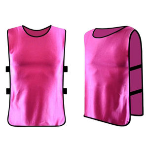 Custom Reversible Football Soccer <b>Training</b> Vest Team Scrimmage Practice Jersey <b>Bibs</b> 100% Polyester Quick Dry Breathable - Product Image 1