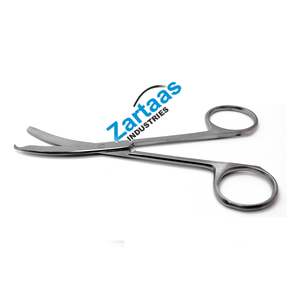 Tijeras Quirúrgicas Curvas Northbent de Acero Inoxidable de Alta Calidad, 13 cm, con Costura Ligada, Kit Quirúrgico Clase II, Manual, Certificado CE - Product Image 2