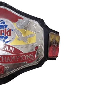 Ceinture de championnat de lutte en équipe mondiale, qualité supérieure, personnalisable, édition collector, designs exclusifs - Product Image 3