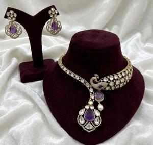 Ensemble de collier de style Hasli en zircone cubique de qualité supérieure, design élégant et raffiné, convient à toutes les tenues, allure luxueuse - Product Image 6