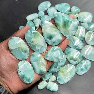 Natural Hemimorphite Cabochon Wholesale Bulk Lot Loose Gemstone for Jewelry Making Pendant Ring Earrings DIY Crafts India - Product Image 3