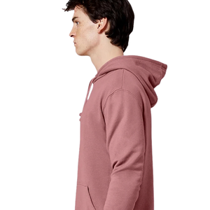 Sweat à capuche pour homme à cordon de serrage, coupe classique, manches longues, ourlet côtelé, imprimé poitrine, décontracté, personnalisable, vente en gros, fabricant OEM, fournisseur - Product Image 5