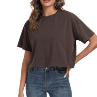 Crop top premium pour femme, respirant, décontracté, tendance, pour tous les jours, les activités de plein air et un style décontracté pour le week-end