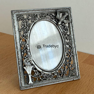 Cadre photo en métal fait main élégant, décoration de luxe par Tradebyd - Product Image 2