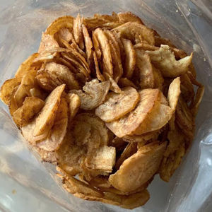 Plátanos tropicales vietnamitas liofilizados en rodajas, larga duración, snack saludable - Product Image 1