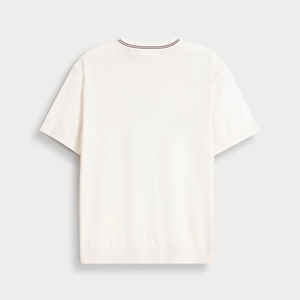 เสื้อยืดโอเวอร์ไซส์ทรงหลวมสำหรับผู้ชาย ผ้าฝ้ายนุ่ม ไหล่ตก สไตล์ลำลอง สตรีทแวร์ ปรับแต่งได้ เสื้อยืดเรียบๆ ขายส่ง - Product Image 1