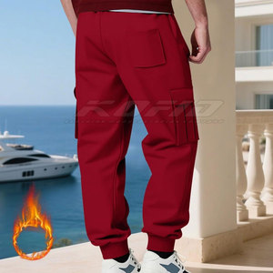 Men <b>Joggers</b> Pants <b>Slim</b> Fit Stretch Waist Running Gym Fitness Sports Lightweight Comfortable Daily Trousers - Product Image 4