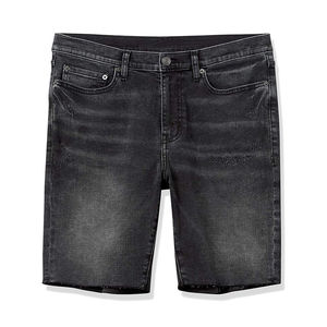 Shorts en jean pour homme 2025 de bonne qualité, en coton, coupe droite, prix bas, stock usine, décontractés - Product Image 6