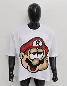 Camisetas Personalizadas al por Mayor de Primera Calidad, Corte Regular, 100% Algodón Jersey, Secado Rápido, Impresión DTG, Manga Corta - Product Image 1