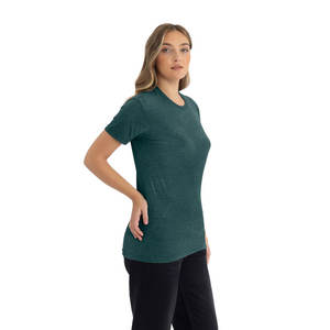 T-shirt unisexe à manches courtes en coton CVC 100% coupe classique 6210 - Product Image 1