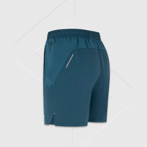 Ensemble de pyjama en coton uni pour homme, col rond, manches courtes, shorts, taille élastique, vêtements décontractés d'été, légers et respirants - Product Image 6