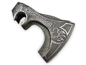 Tête de hache Tomahawk en acier Damas forgé sur mesure de qualité industrielle avec manche en bois de rose, outil de camping extérieur OEM ODM - Product Image 2