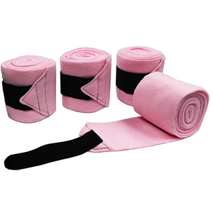 Bandages auto-adhésifs de haute qualité, faciles à déchirer, sans latex, en tissu non tissé, en polaire, pour la protection des chevaux, ensembles de bandages de polo - Product Image 6