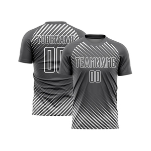 เสื้อฟุตบอลโลโก้สั่งทำคุณภาพสูง รุ่นใหม่ ทีมชาติ พิมพ์ลายด้วยความร้อน OEM กีฬาฟุตบอล โพลีเอสเตอร์ 100% - Product Image 2