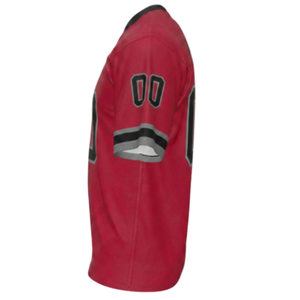 Custom American Football Fan Jersey Wholesale Sublimated Breathable Mesh Team Football Shirt High Quality Custom Stitching Blank - Product Image 3