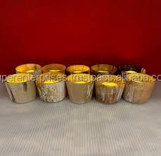 แท่นวางเทียนฮอร์นสำหรับของขวัญคริสต์มาสสุดสร้างสรรค์โชว์ชิ้นขวดขี้ผึ้งตกแต่งสำหรับงานเลี้ยงน้ำชาขนาดแตกต่างกัน - Product Image 4