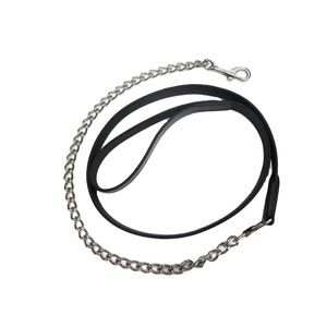 เชือกจูงม้าหนังอินเดียคุณภาพสูงเชือกตะกั่วไนลอนเนื้อแข็งส่งออกทำจากทองเหลือง - Product Image 1