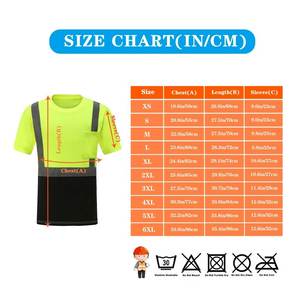 Camiseta de Seguridad Unisex Personalizada 2026, Resistente, Transpirable, de Alta Calidad, Impermeable, Antiestática, para Exteriores, Tallas Grandes - Product Image 5