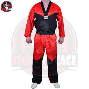 ชุดยูนิฟอร์มฟรีสไตล์แบบสั่งทำพิเศษ ดีไซน์คอวี คุณภาพดีที่สุด สำหรับฝึกซ้อมและการแข่งขันศิลปะการต่อสู้ฟรีสไตล์ - Product Image 2