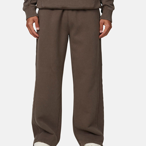 Pantalon de sport unisexe OEM de haute qualité, style poches croisées, coupe ajustée, pantalon de jogging pour homme, pantalon de survêtement - Product Image 3