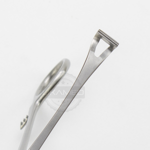Pinzas de agarre LIKAMED Babcock Atraumáticas con mandíbulas fenestradas para tejido intestinal, instrumentos quirúrgicos - Product Image 2