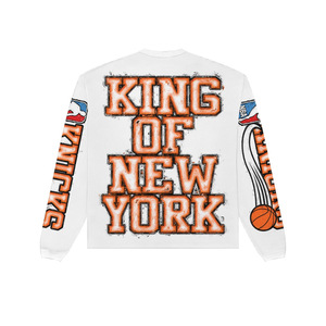 T-shirt à manches longues pour homme, style streetwear, imprimé, coton, col rond, coupe classique, fabrication directe d'usine, OEM ODM - Product Image 1