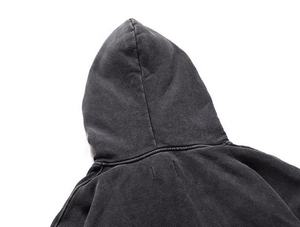 High Quality 100% Cotton Acid Washed Hoodie High Street Series Washing <b>Sweater</b> Stone Washed <b>Vintage</b> Hoodie - Product Image 5