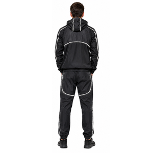 Survêtement en nylon de qualité supérieure pour hommes, idéal pour la course en extérieur, l'entraînement et le fitness – Vêtements de sport OEM/ODM, marque privée, directement de l'usine. - Product Image 6
