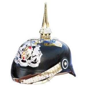 New Condition Roman German Prussian Helmet Imperial German Pickelhaube Leather Craft for Men Wholesale Price - Product Image 2