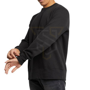เสื้อสเวตเชิ้ตผ้าฝ้ายผสมสีพื้น ราคาถูก เสื้อสเวตเชิ้ตผู้ชาย น้ำหนักเบา - Product Image 4