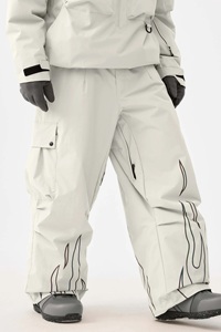 Pantalones de Esquí para Hombre, Resistentes al Agua (10,000 mm), Transpirables, Elásticos, Tallas Grandes, con Tecnología Tex Polartec para Deportes de Invierno en la Nieve - Product Image 4