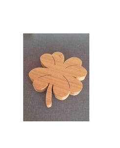 Custom Engraved Logo Wooden Coaster <b>Set</b> For Corporate Promotional Gifts Natural Wood Drink Pad - Product Image 3